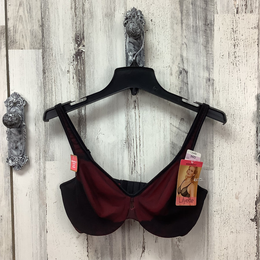 Lilyette Size 36 D Dreamwire Minimizer Bra Style 0456