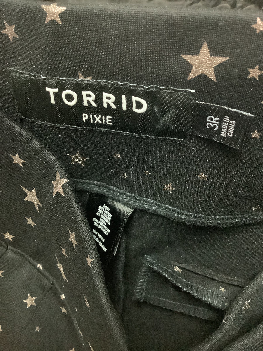 Torrid Size 3 R PIXIE Star Print Pants