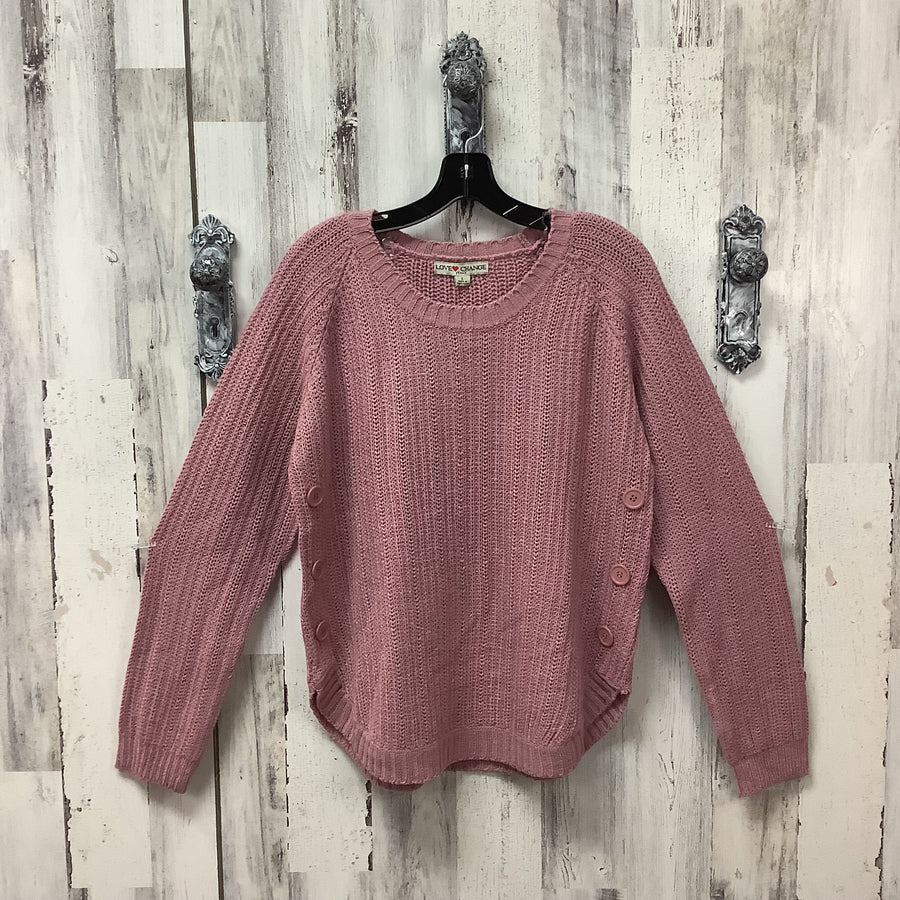 Love Change Size Large Pullover