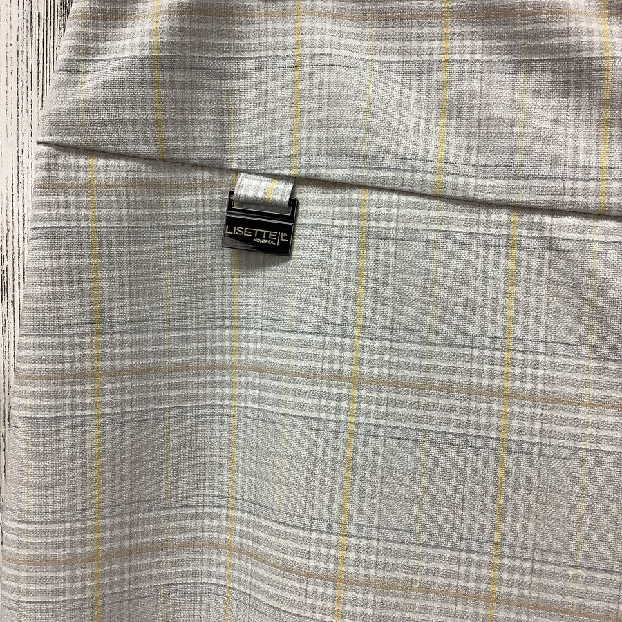 Lisette Size 10 Megan Plaid Ankle Trouser