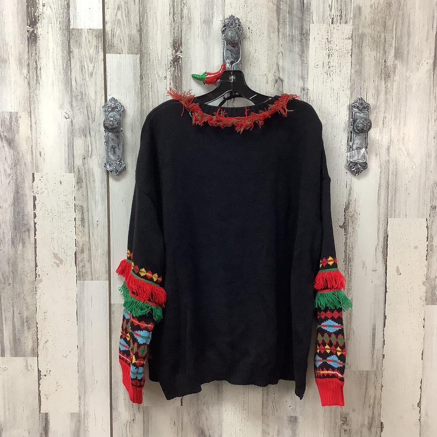 Holiday Time Size 2X Feliz Navidad Ugly Christmas Sweater