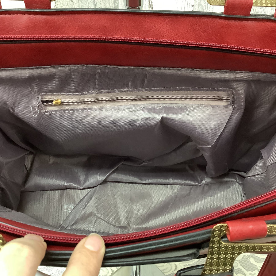 Heavy Red Size Med Handbags