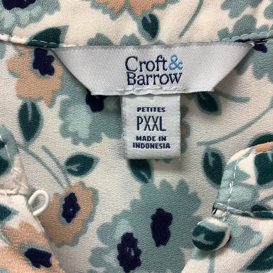 Croft & Barrow Size XXL Pet Curvy Shirts & Blouses