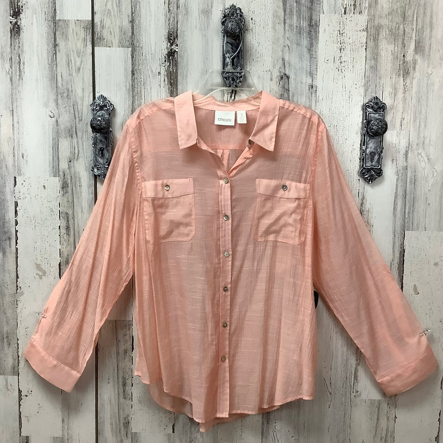 CHICO'S Size XL Curvy Shirts & Blouses