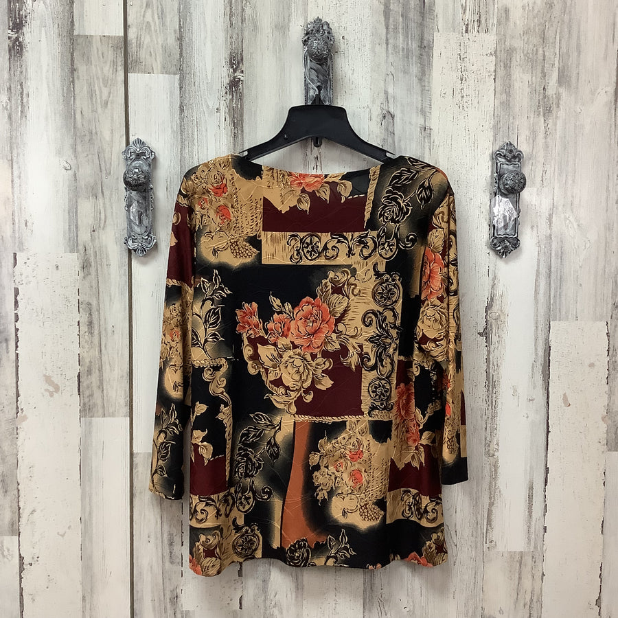 Brittany Black Size Large Shirts & Blouses