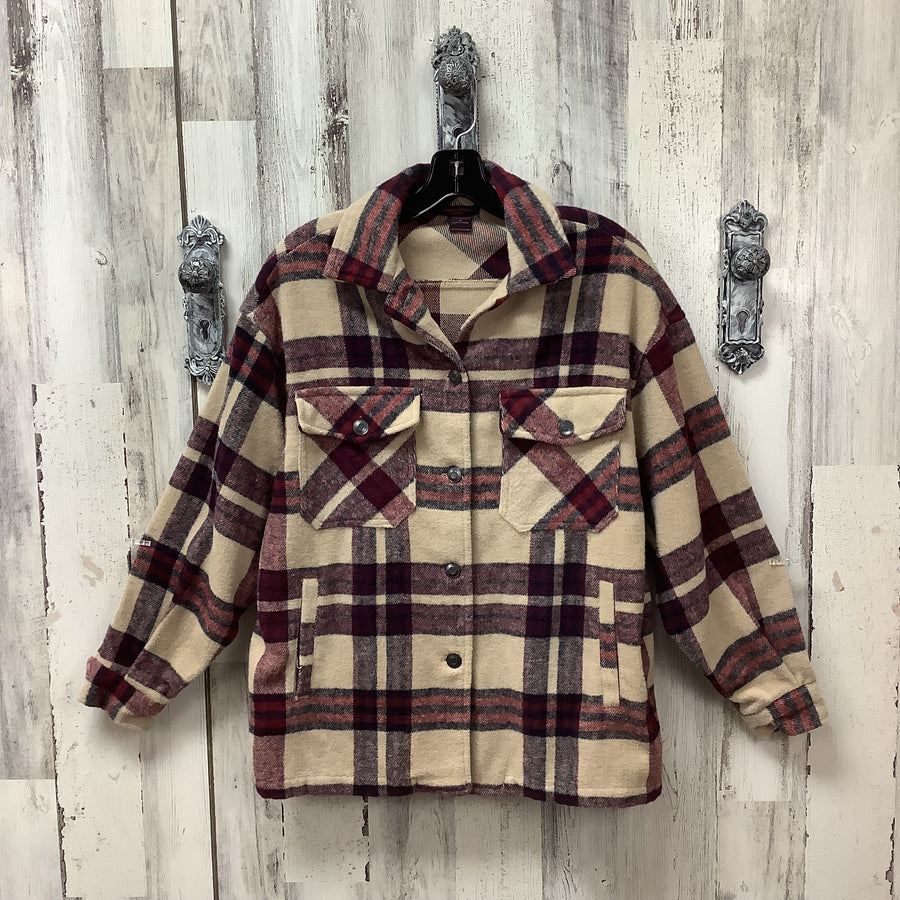 Canyon Creek Size Med Plaid Shacket