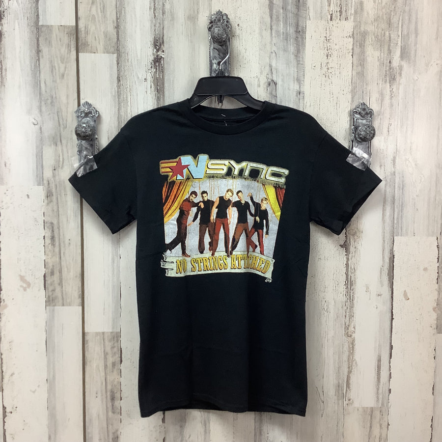 Size Small Black Retro Nsync No Strings Attached Tee