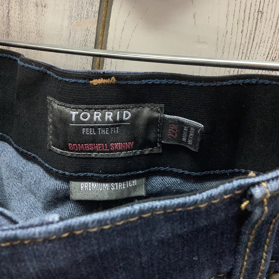 Torrid Size 22 Curvy Jeans