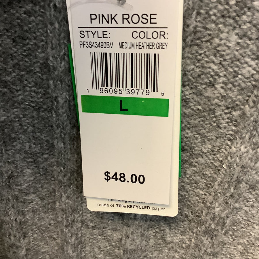 Pink Rose Size Large Shrugs & Shawls