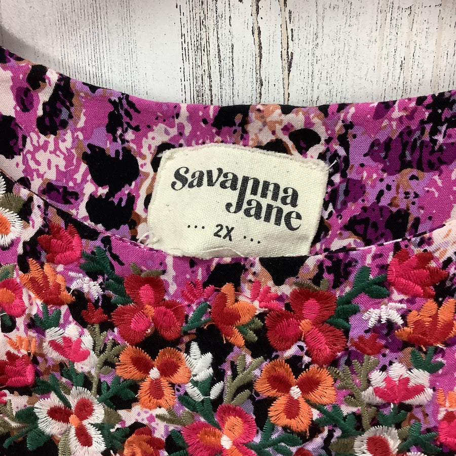 Savanna Jane Size 2X Curvy Shirts & Blouses