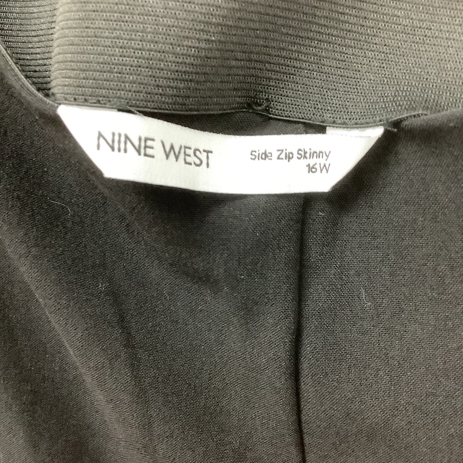 Nine West Size 16 W Curvy Slacks & Pants