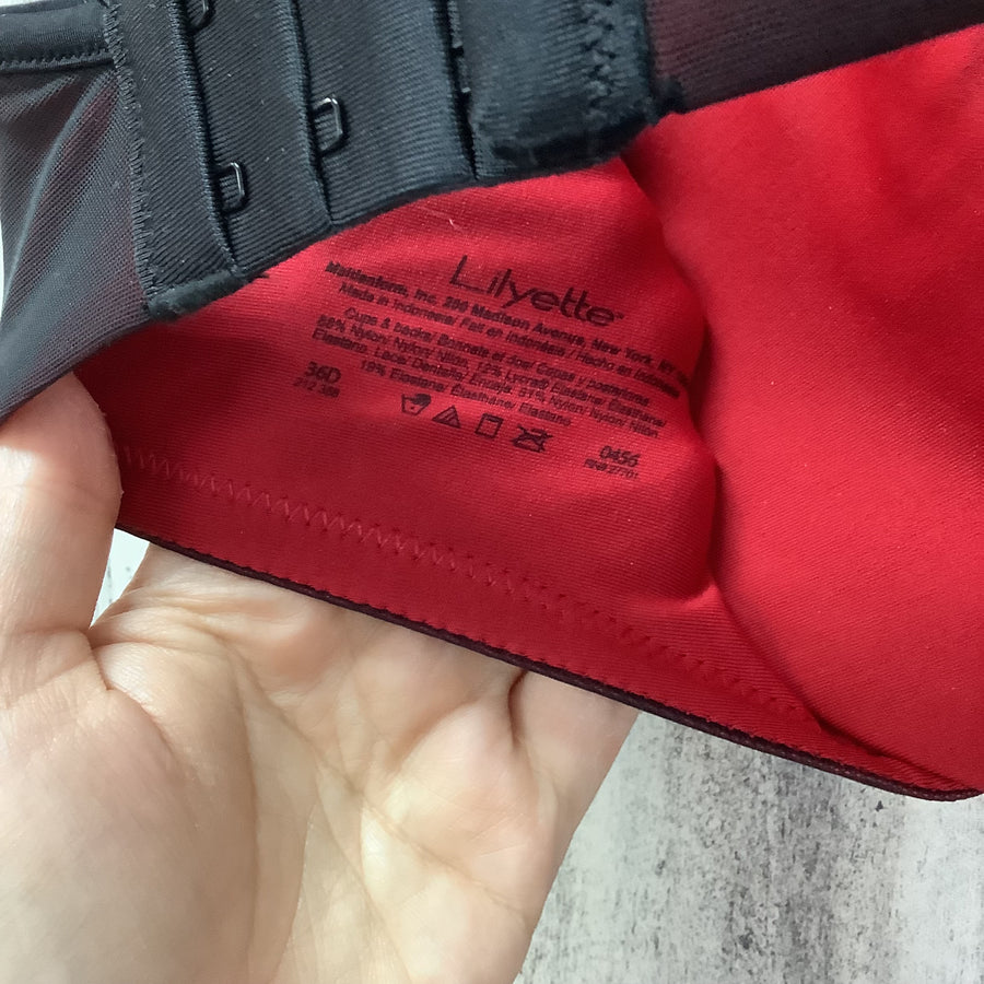 Lilyette Size 36 D Dreamwire Minimizer Bra Style 0456