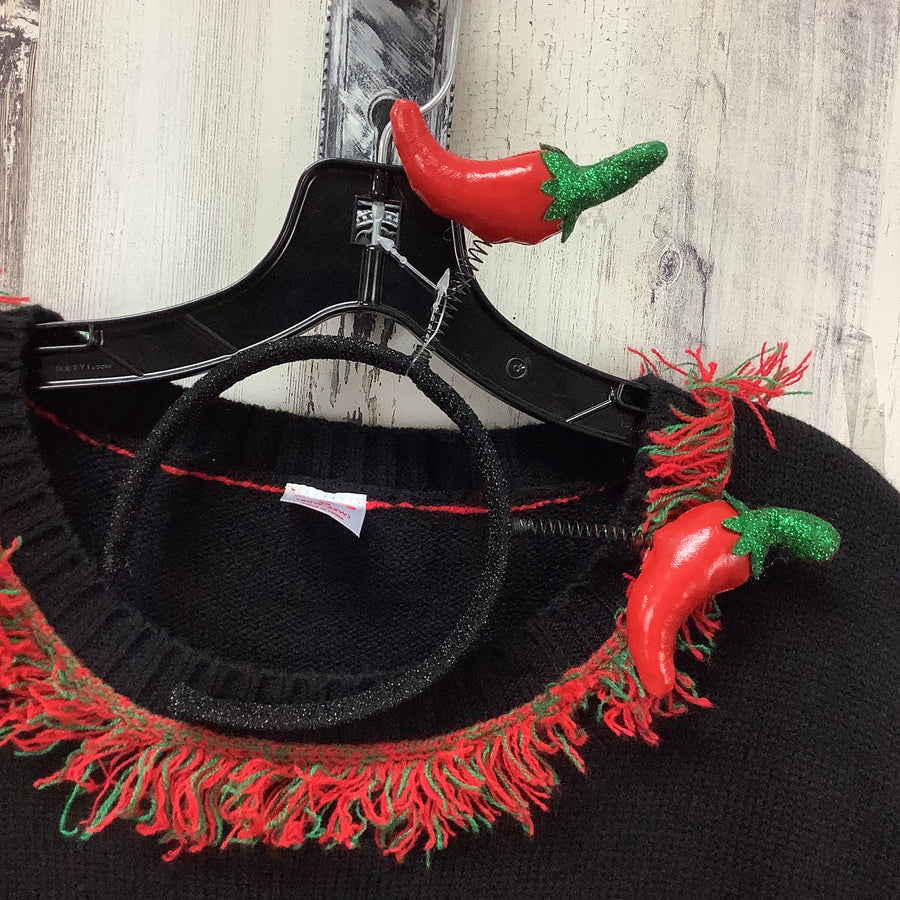 Holiday Time Size 2X Feliz Navidad Ugly Christmas Sweater