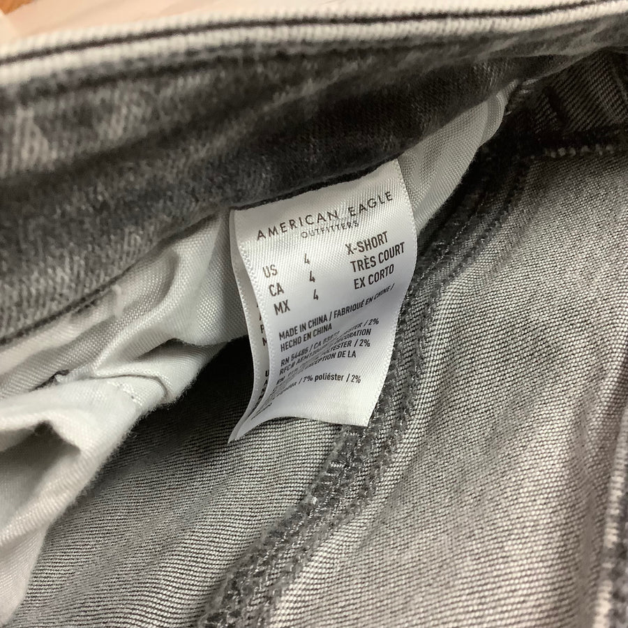 American Eagle Size 4 Extra Short High Rise Junior Jeggings