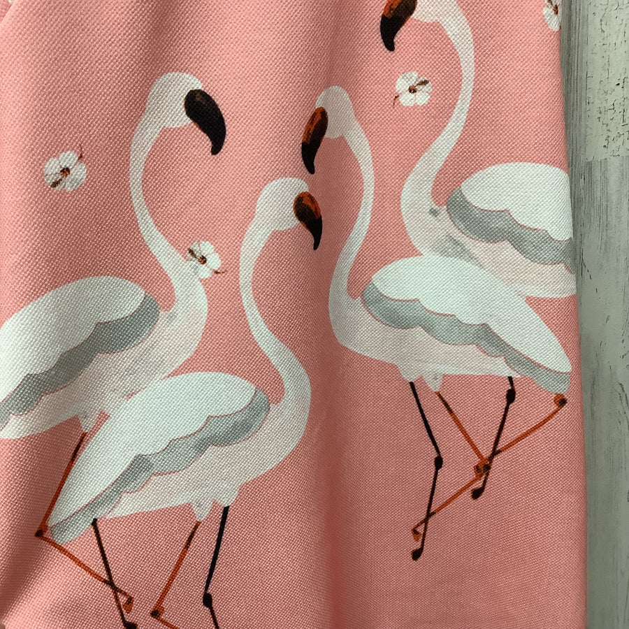 Gabby Skye Size Xs  Flamingo Print Dress
