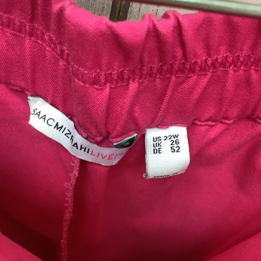 Isaac Mizrahi Size 22 W Curvy Capris