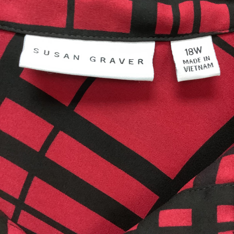 Susan Graver Size 1X Curvy Tunics