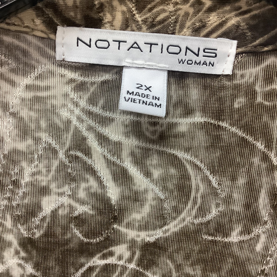 Notations Size 2X Curvy Shirts & Blouses