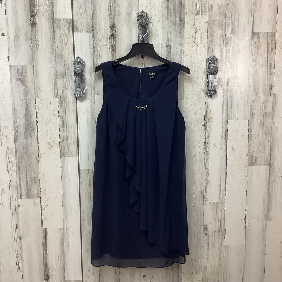 SLNY Size 14 Lg Navy Women's Dress