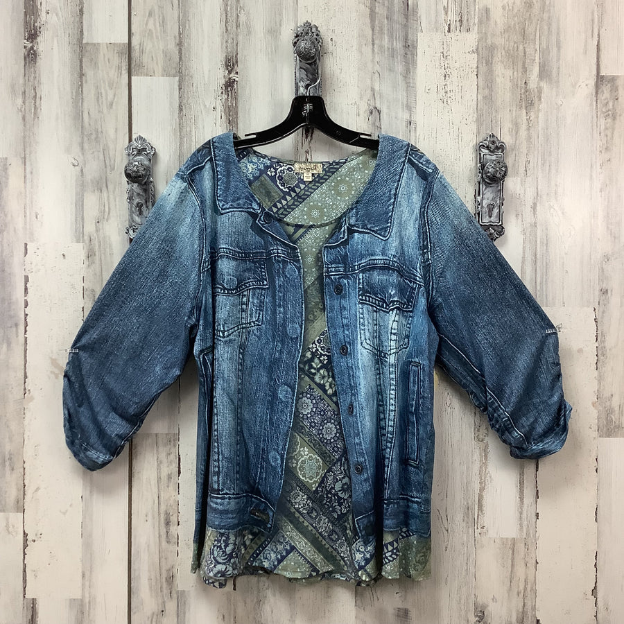 One world Size 3x Curvy Shirts & Blouses