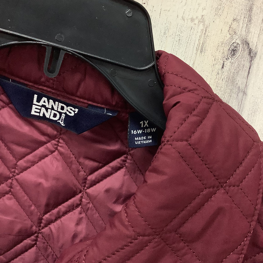 Lands End Size 1X Curvy Vests