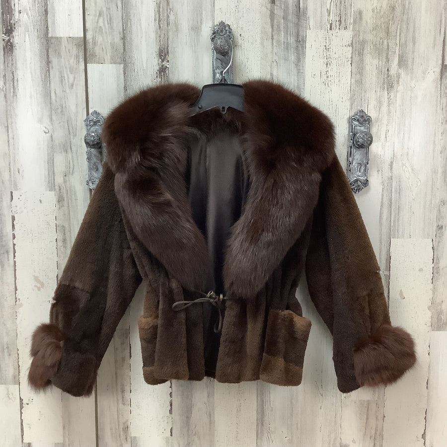 Size Small Mahogany Mink Coat