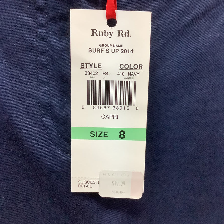 Ruby Road Size 8 Capris