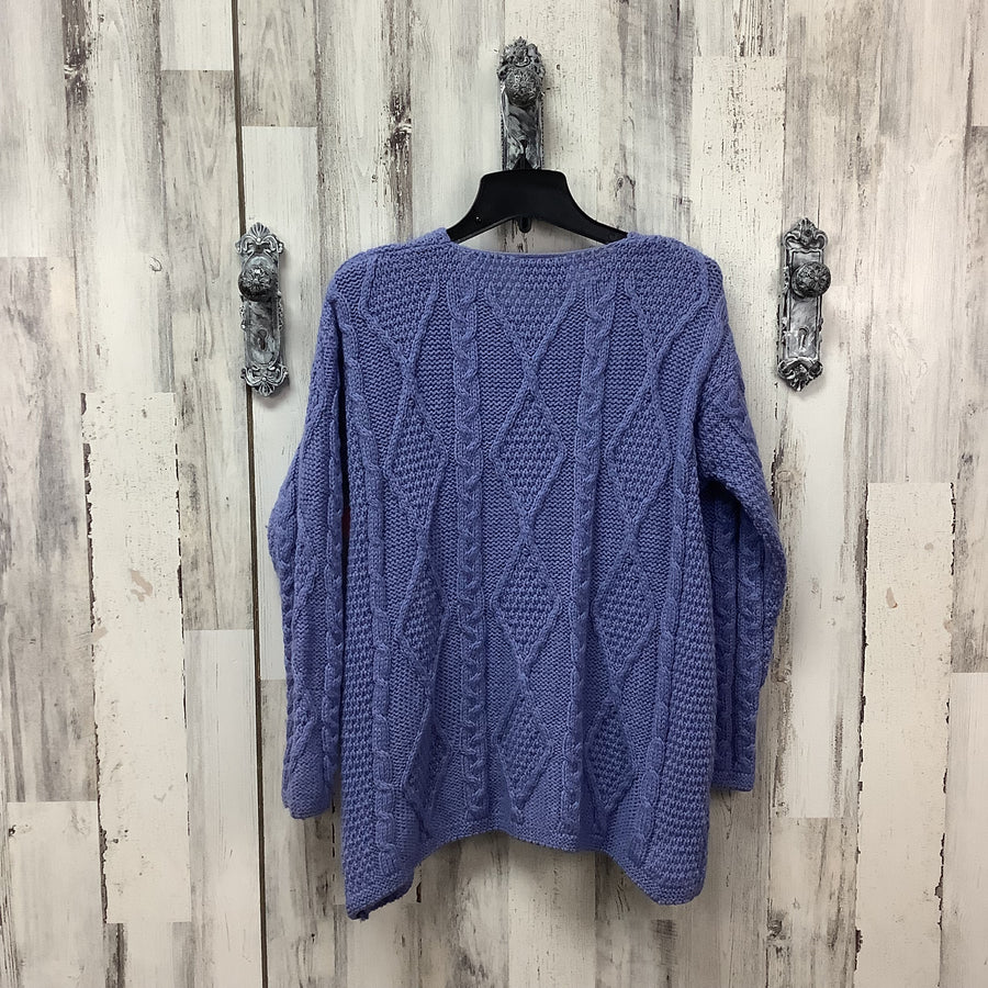 Connemara Size Med Merino Wool Cardigan