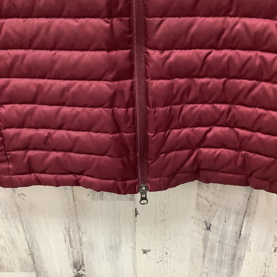 Eddie Bauer Size Med Burgundy Coat
