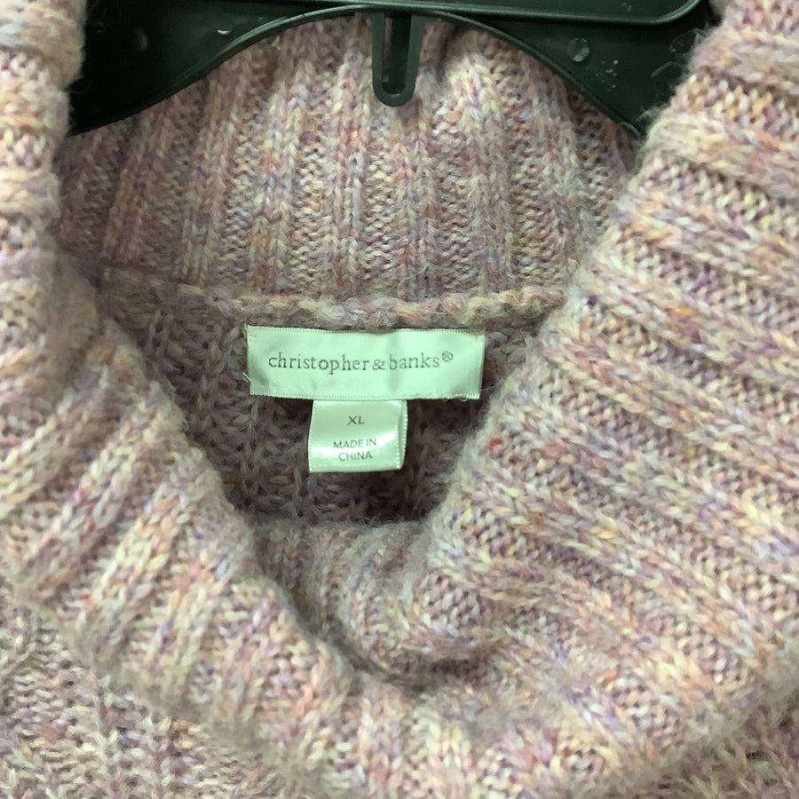 Christopher & Banks Size XL Lavender Pullover
