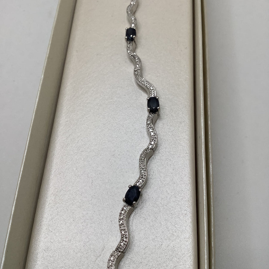 Platinum Tennis Bracelet