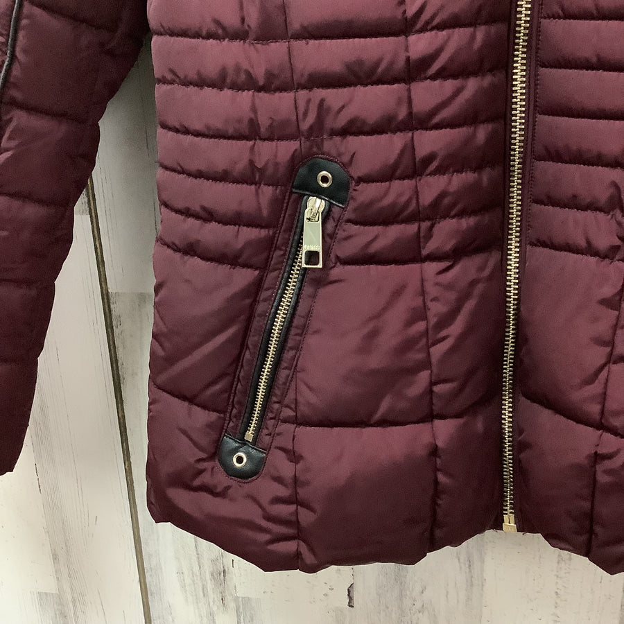 Guess Size Med Burgundy Coat