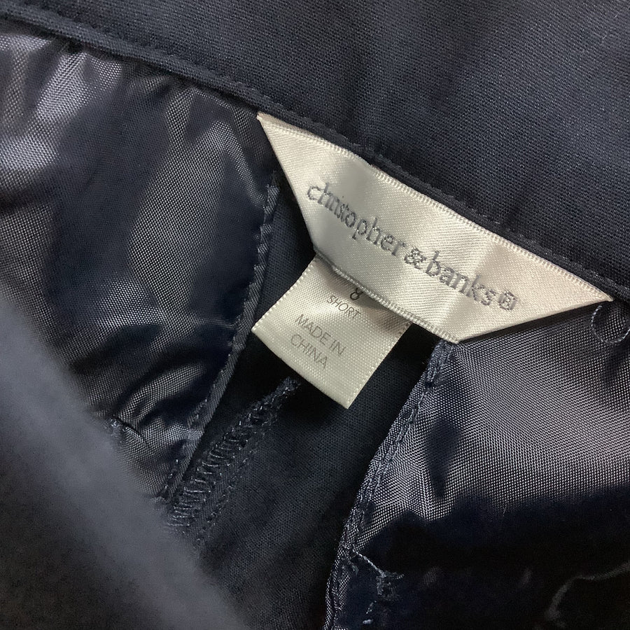 Christopher & Banks Size 8 SHORT Slacks & Pants