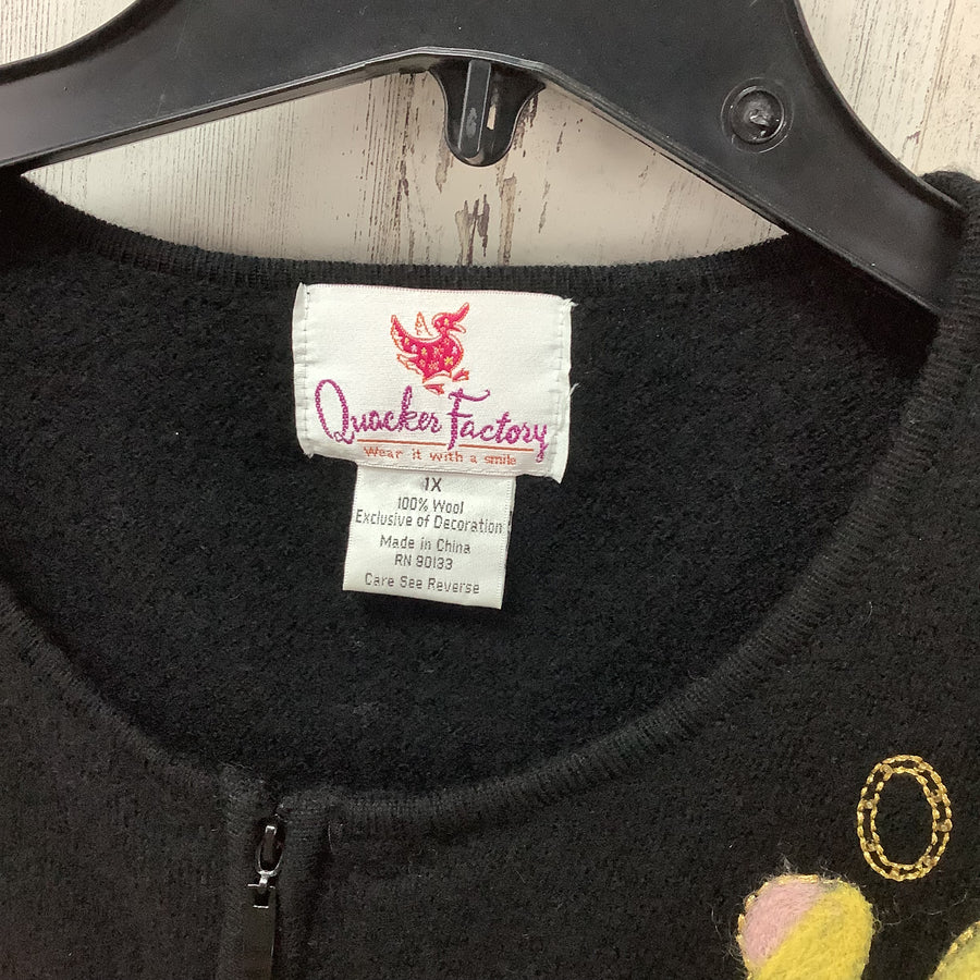 Quacker Factory Size 1X Curvy Cardigans