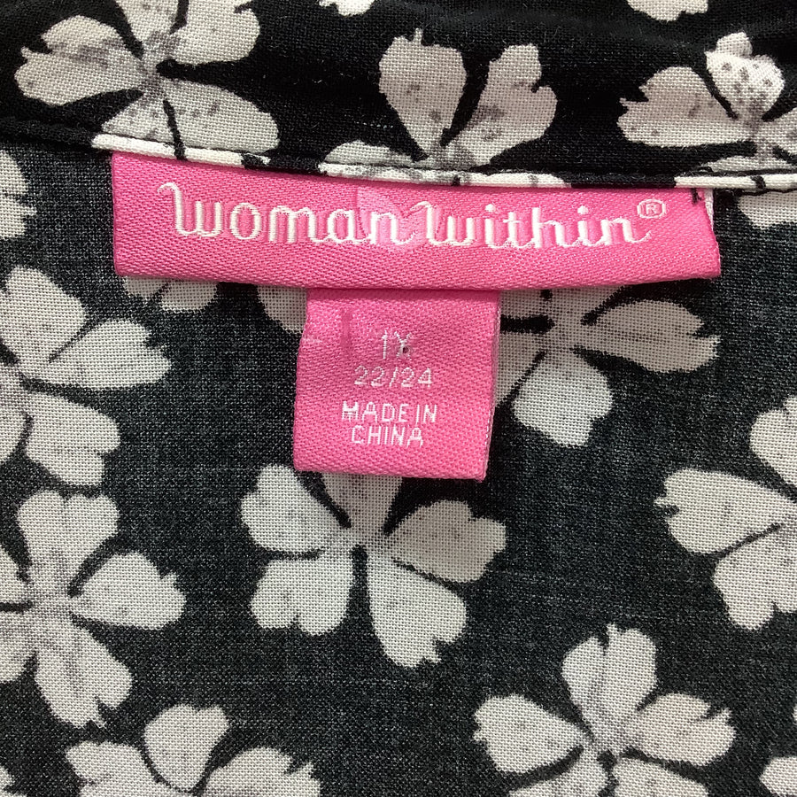 Woman Within Size 1X Curvy Shirts & Blouses