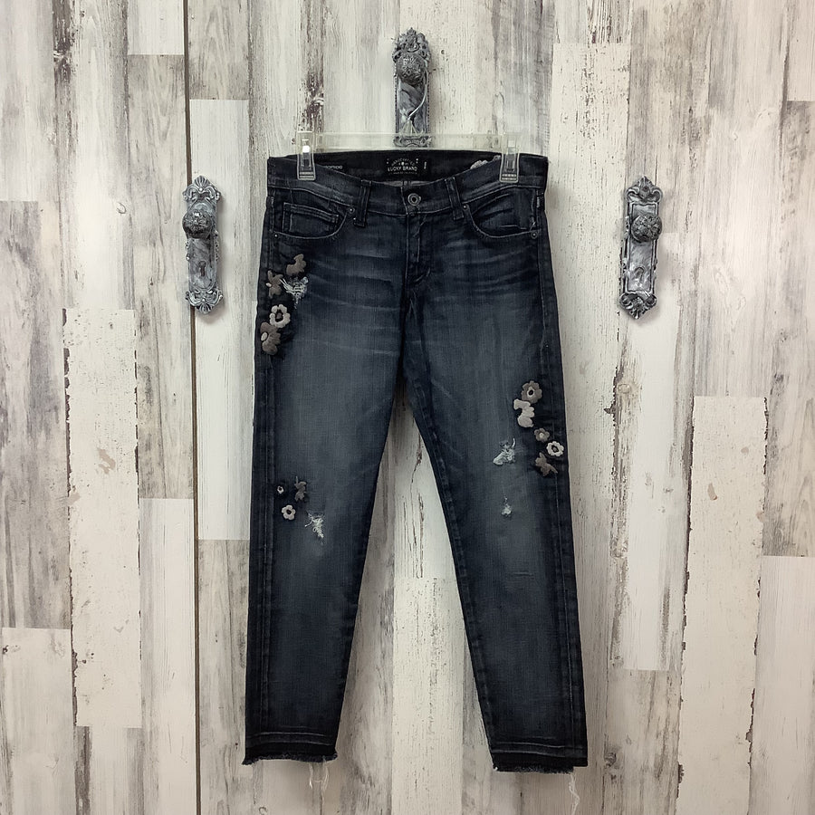 Lucky Brand SIENNA Size 0 Junior Slim Boyfriend Jeans