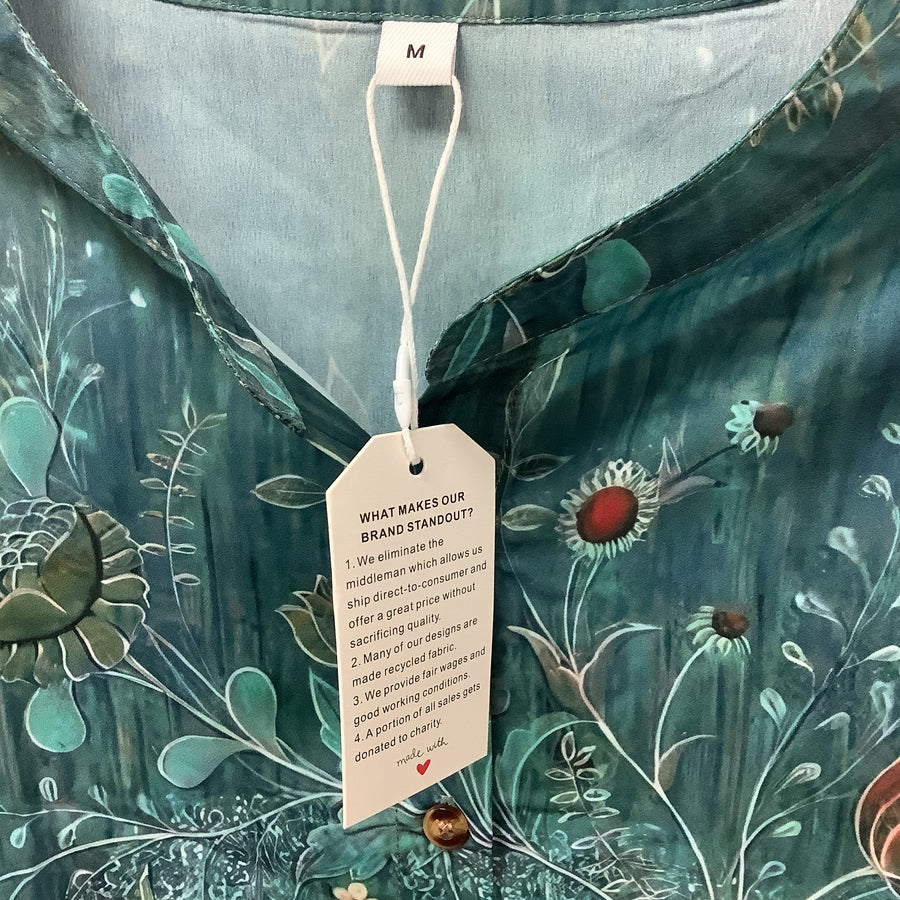 Made With Love Size Med Shirts & Blouses