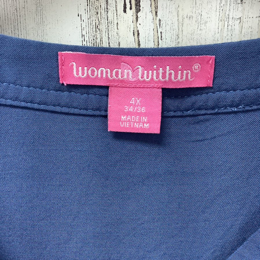 Woman Within Size 4X Curvy Shirts & Blouses