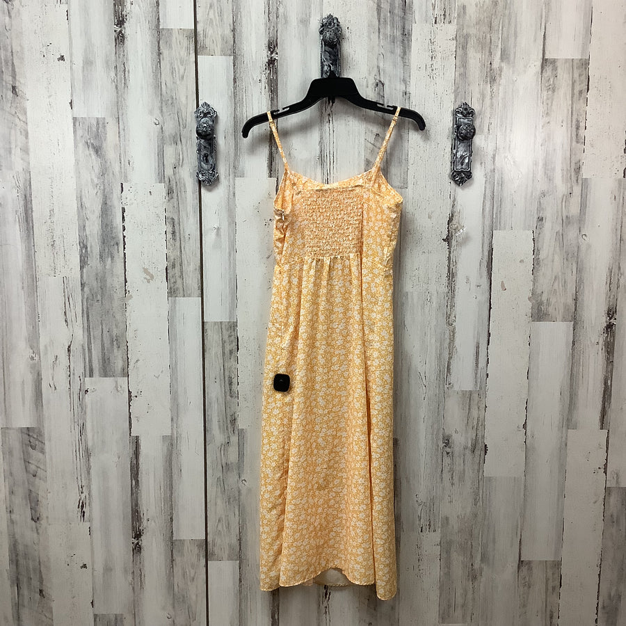 Size Small Yellow Retro Junior Sundress