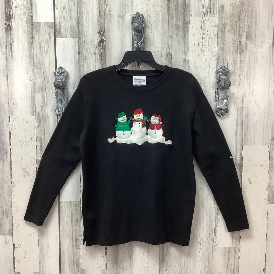 West Bound Size Med P Winter Holiday Shirt