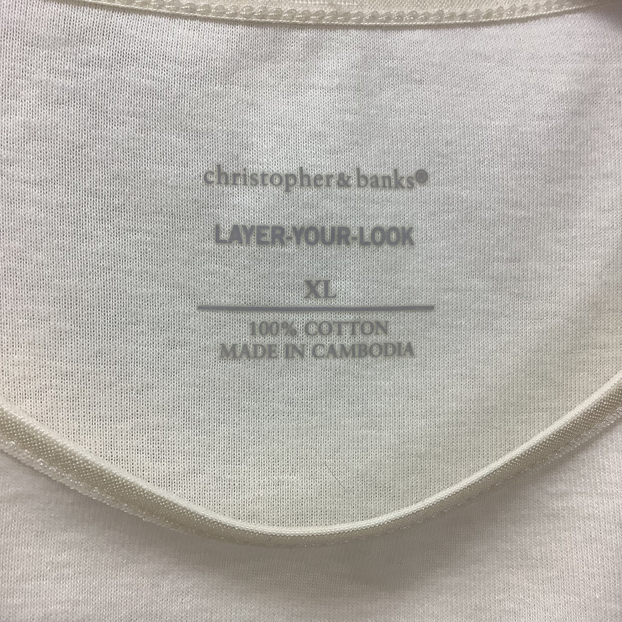 Christopher & Banks Size XL Curvy Shirts & Blouses