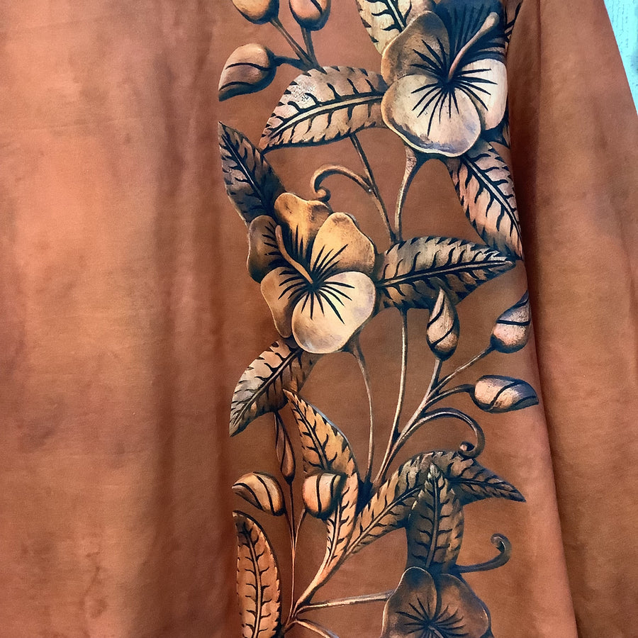 Size 1X Fall Floral Long Sleeve Shirt