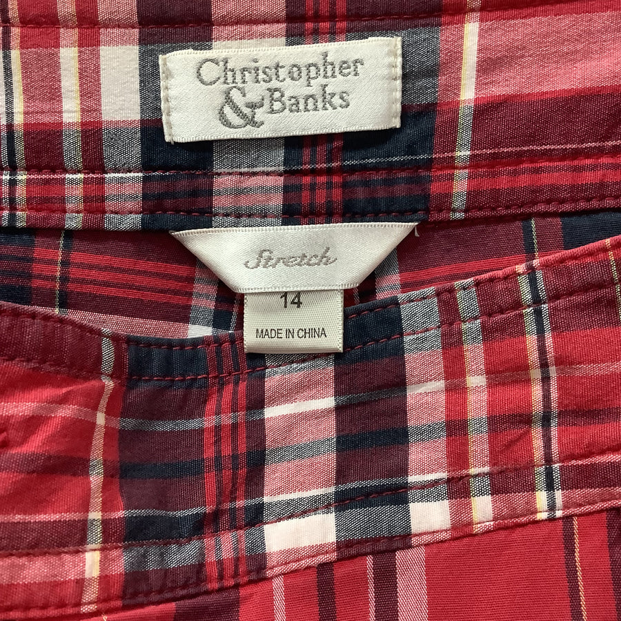Christopher & Banks Size 14 Skorts