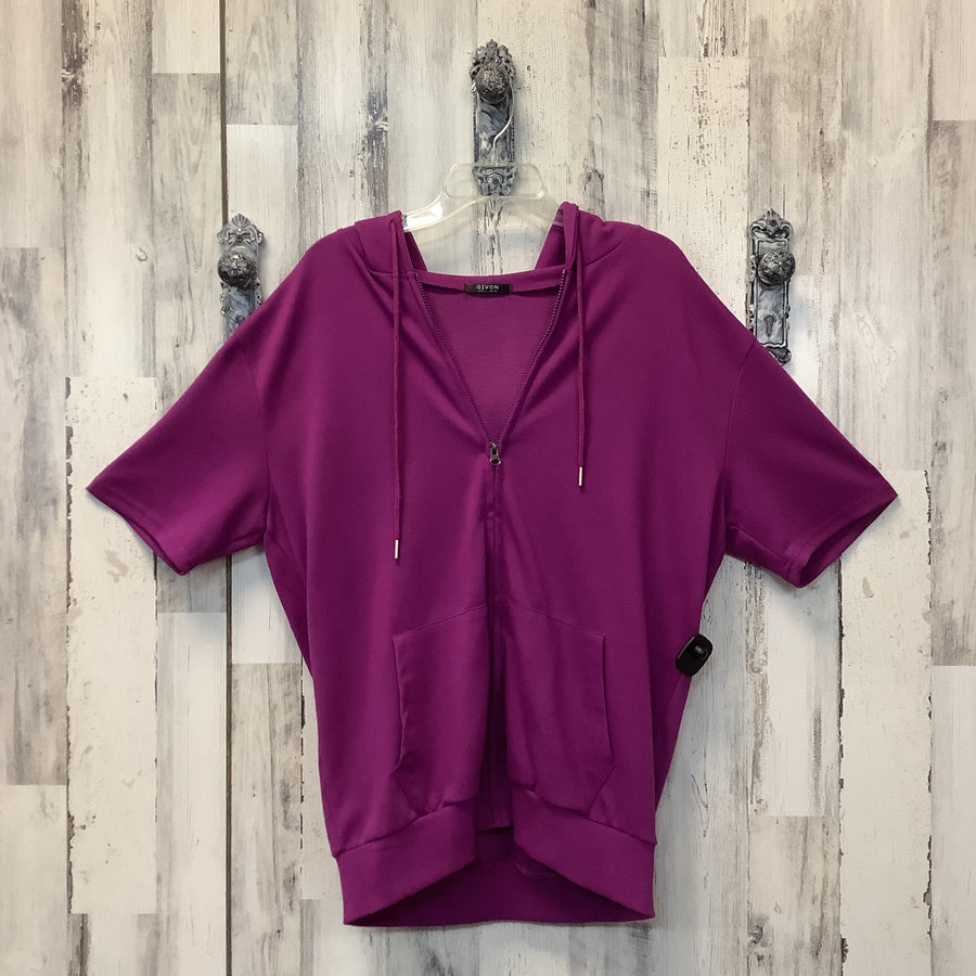 Givon Size 2XL Grape Curvy Sweatshirt